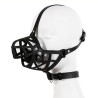 Kinky Puppy Muselière Sm MUZZLE STRAP Noire